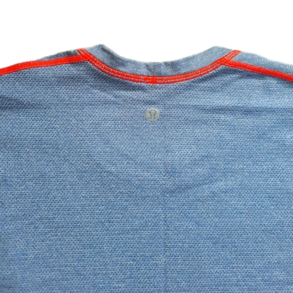 LULULEMON \ Metal Vent Tech LS / L / Heather Rugged Blue - Picture 5 of 7